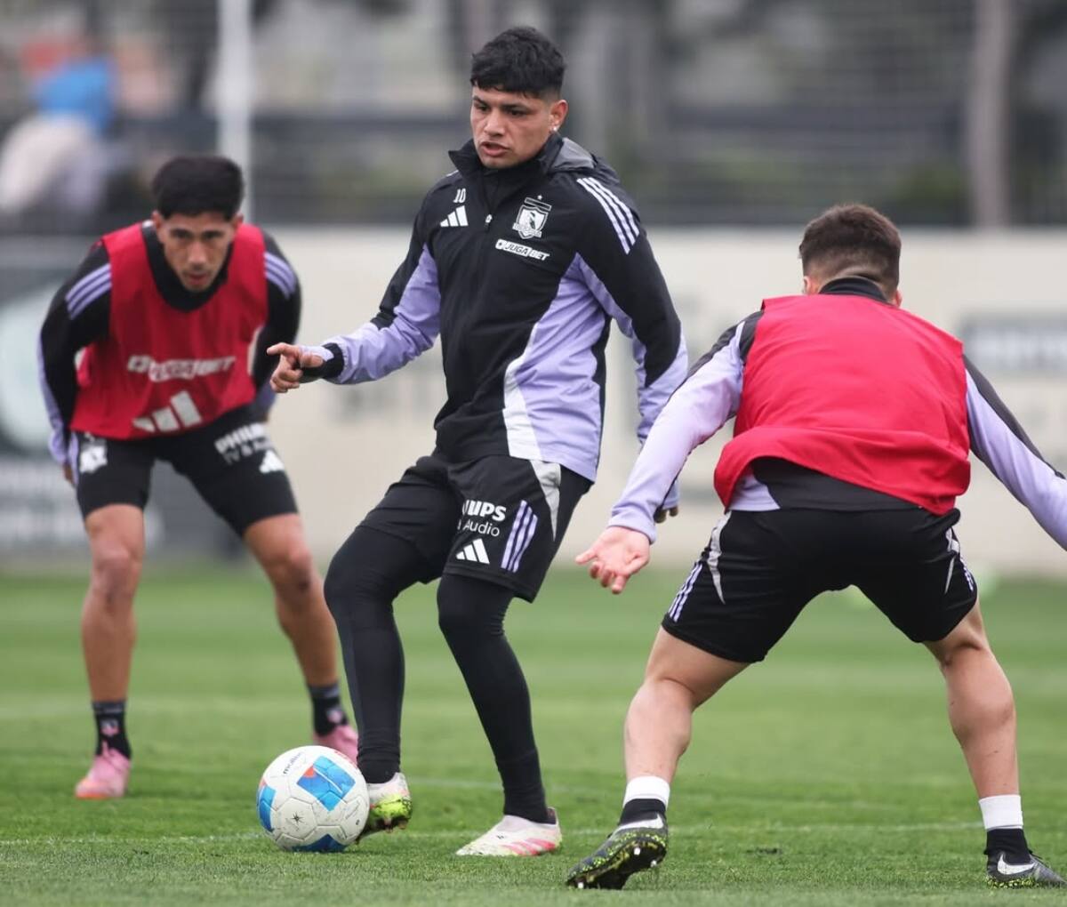 entrena pensando en el partido contra Coquimbo Unido en el Campeonato Nacional. Foto: @Colocolo.