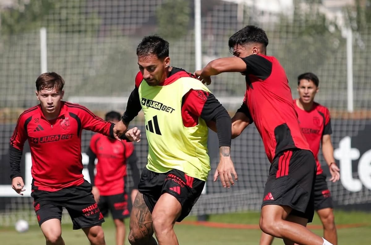 Fernando Ortiz sorprendió a todos con inéditos cambios para enfrentar a Palestino