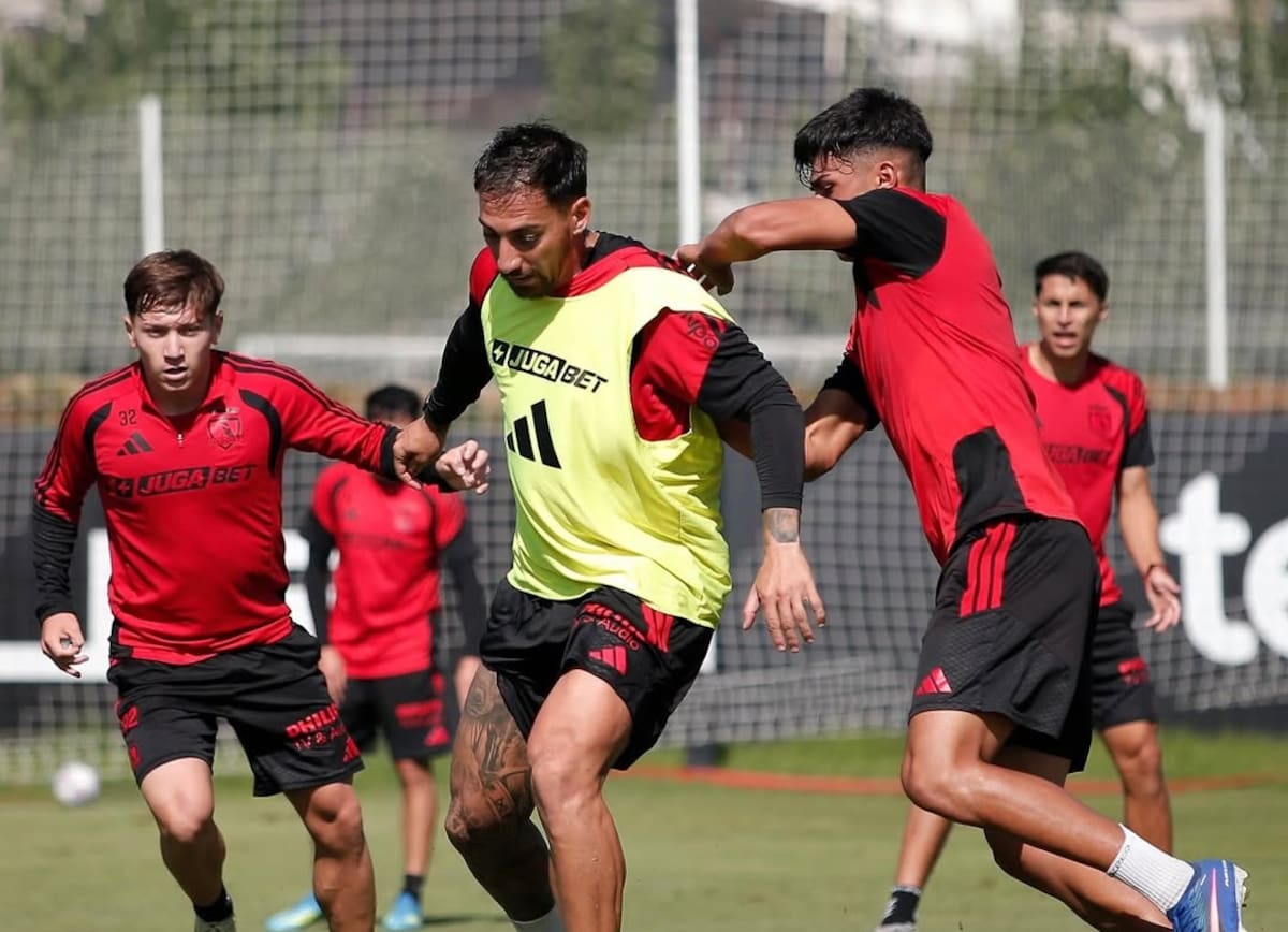 Fernando Ortiz prepara cambios para enfrentar a Palestino. Foto: @Colocolooficial.