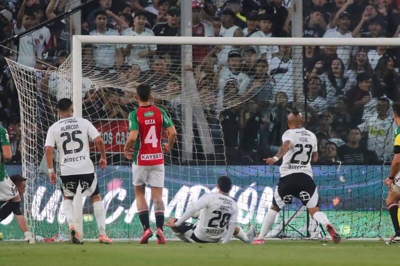 ante Palestino en el Monumental. Foto: Aton.
