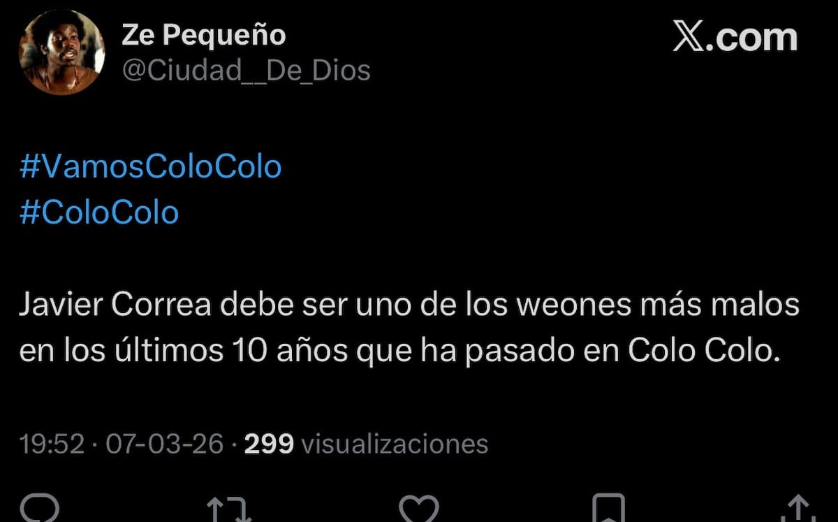 Los hinchas albos cargaron contra Javier Correa tras el triunfo ante Audax.