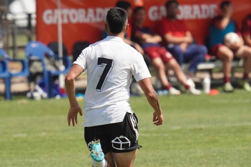 Francisco García heredó el "7" de Esteban Paredes en la Copa Libertadores 2022