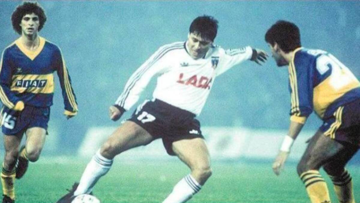 Pato Yáñez fue parte del equipo que ganó la Copa Libertadores en 1991.