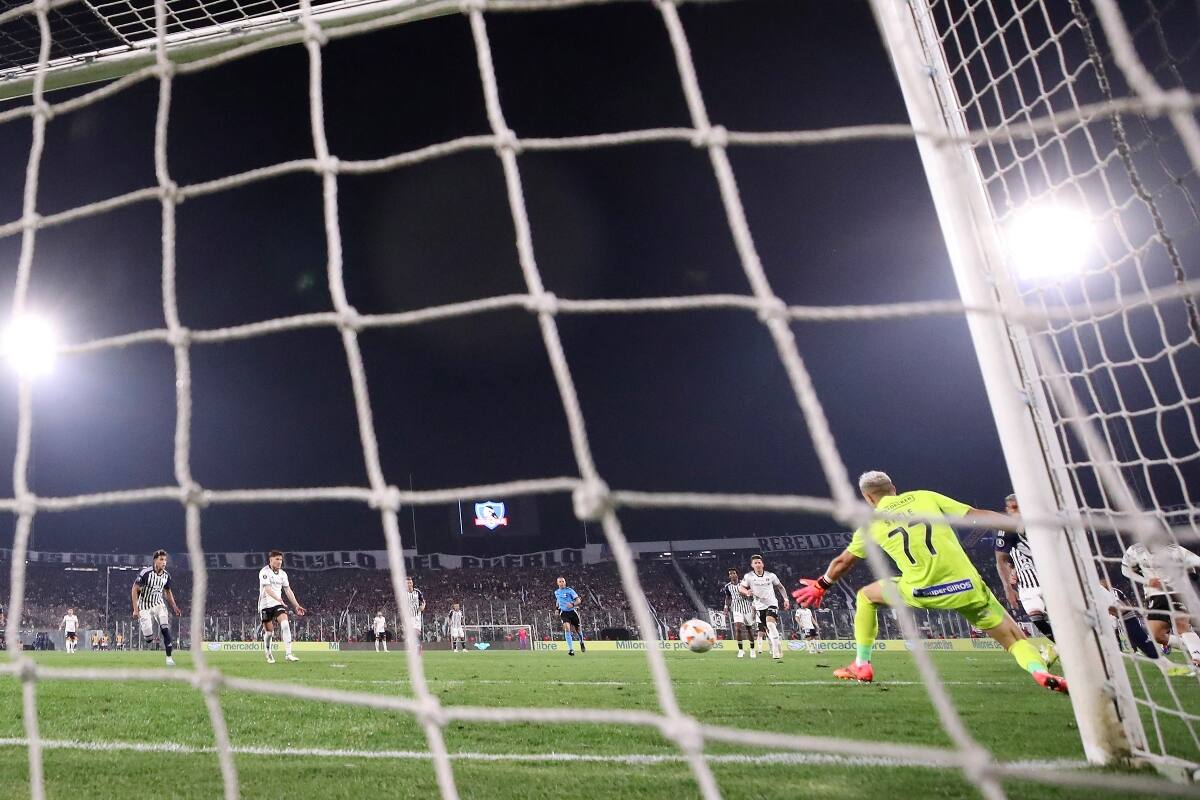 animó una intensa noche copera en el Monumental. Foto: Agencia Aton.