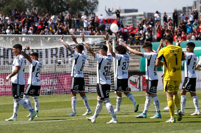 ante Palestino por el Campeonato Nacional. Foto: Aton