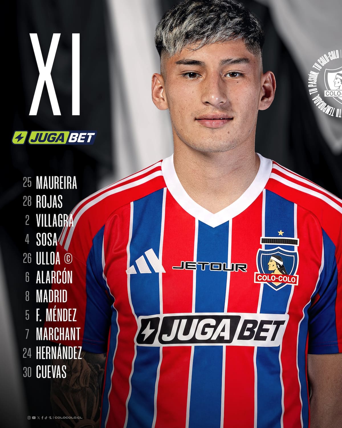 La formación del Cacique ante Coquimbo