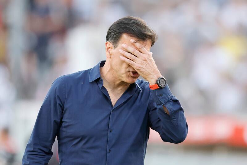 Gustavo Quinteros termina contrato a fin de temporada y su continuidad parece estar complicada. (Foto: Photosport)