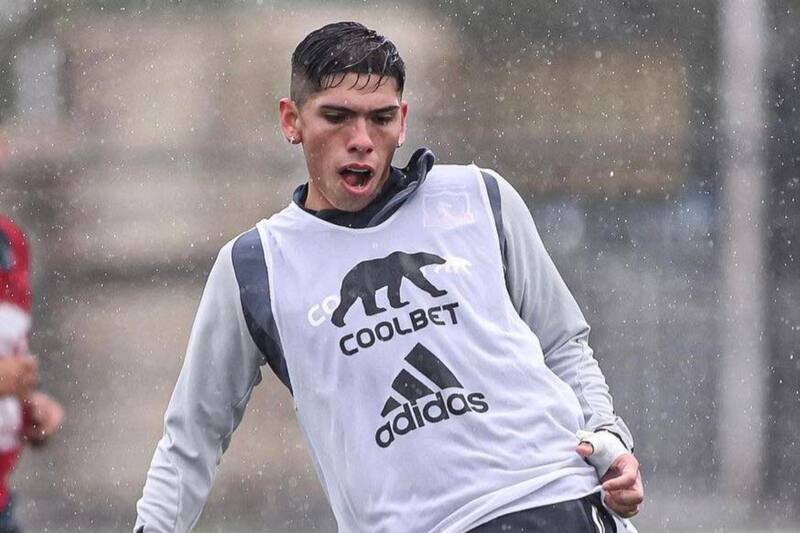 Carlos Palacios anotó en la goleada ante Real San Joaquín en amistoso a puertas cerradas. (Foto: @colocolooficial)