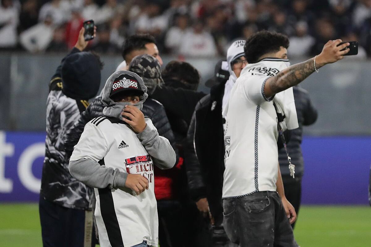 Incidentes en Copa Libertadores. Agencia Aton
