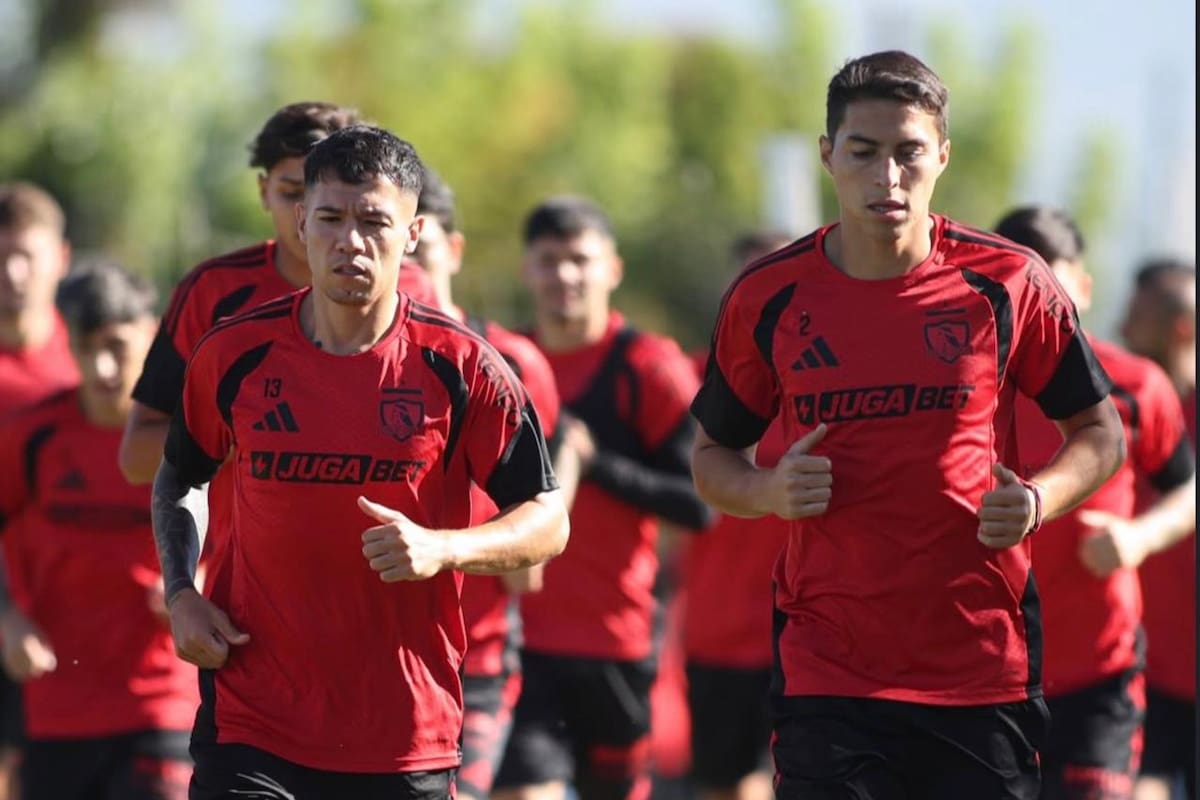El Cacique tiene entrenando a seis jugadores que no son tomados en cuenta por el cuerpo técnico de Fernando Ortiz. Foto: Colo Colo Oficial.