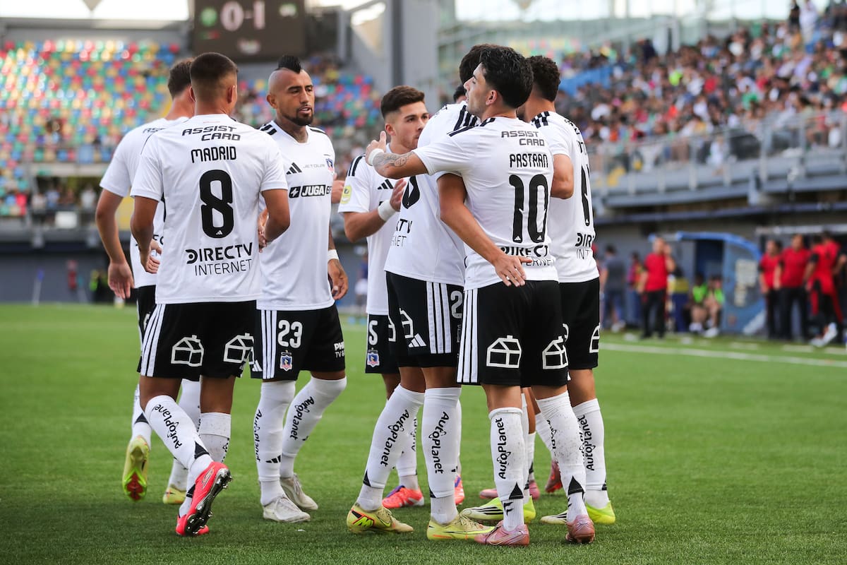 La formación de Colo Colo para visitar a Deportes Concepción. Foto: Agencia Aton.