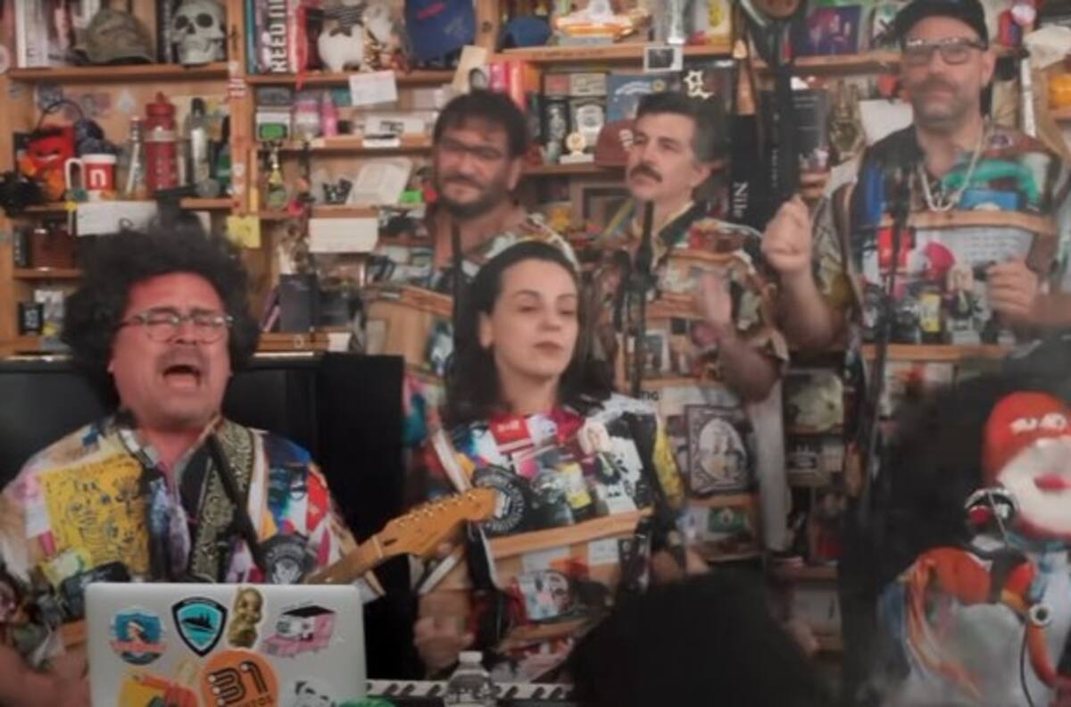 ¡Para todo el mundo! Colo Colo apareció en el Tiny Desk de 31 Minutos
