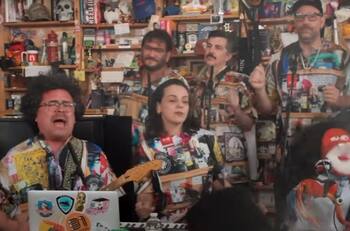 ¡Para todo el mundo! Colo Colo apareció en el Tiny Desk de 31 Minutos