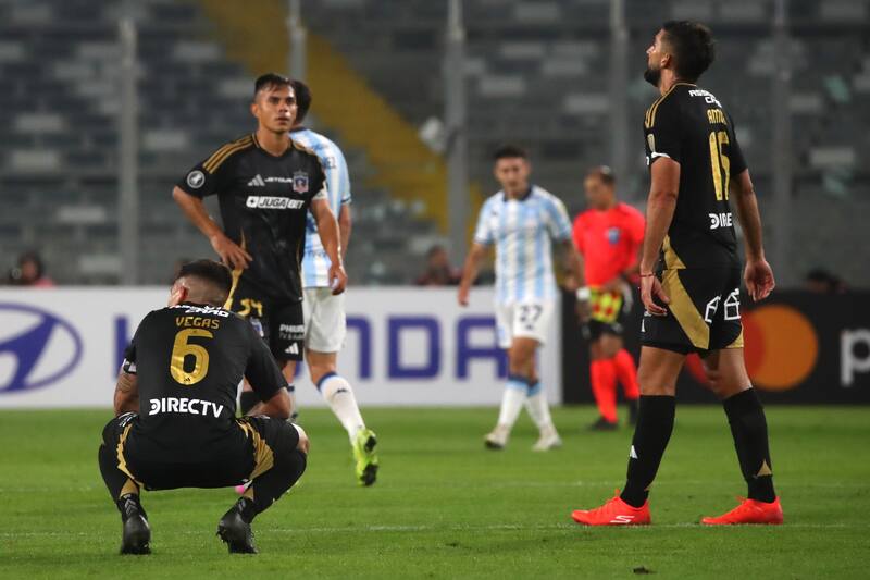 en un partido de Copa Libertadores.
