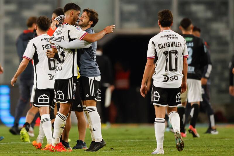 Colo Colo celebró ante Palestino en el estadio Monumental (Foto: Aton)