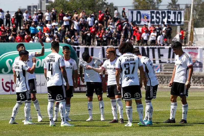 en el partido contra Palestino por el Campeonato Nacional. Foto: Aton