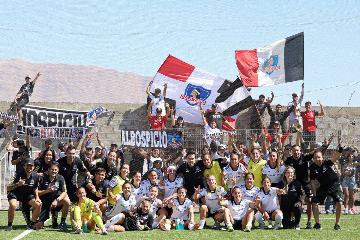 Colo Colo vivió una fiesta en Iquique con un sólido triunfo por 3-0. Foto: Prensa Colo Colo.