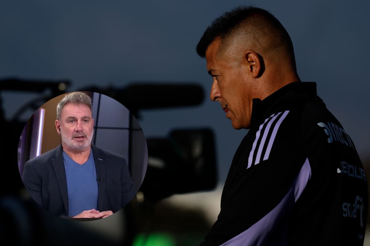 Marcelo Barticciotto y Jorge Almirón.