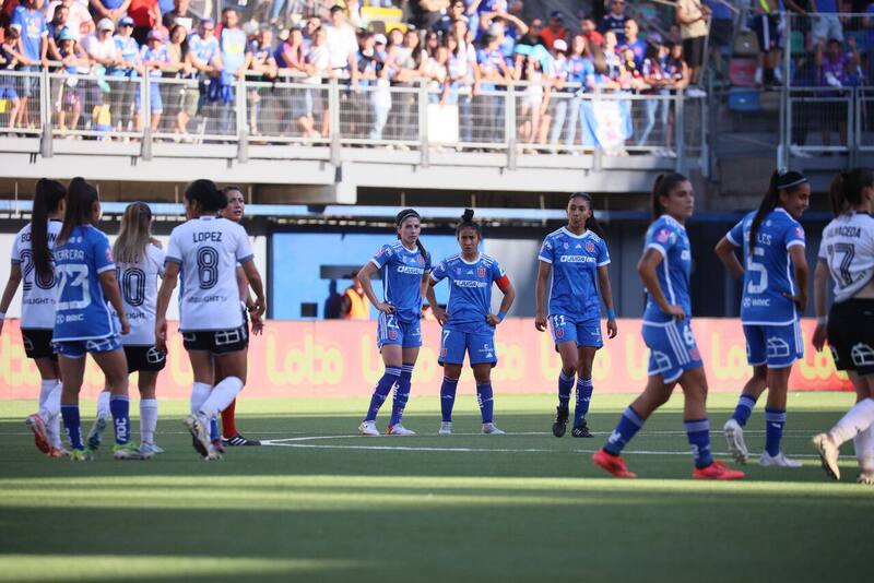 ante la U en la final del Campeonato Femenino.