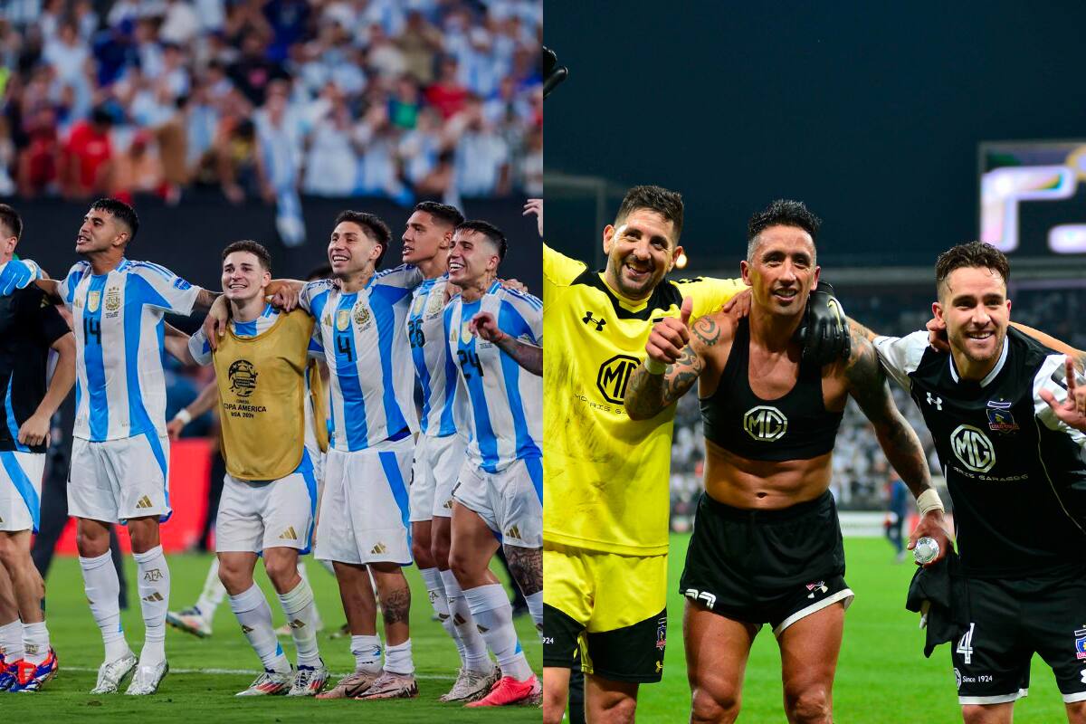 Agustín Orión visitó a Argentina en la previa de la final de Copa América.