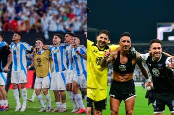 Irreconocible: recordado ex Colo Colo fue a entregarle su “bendición” a Argentina en la Copa América