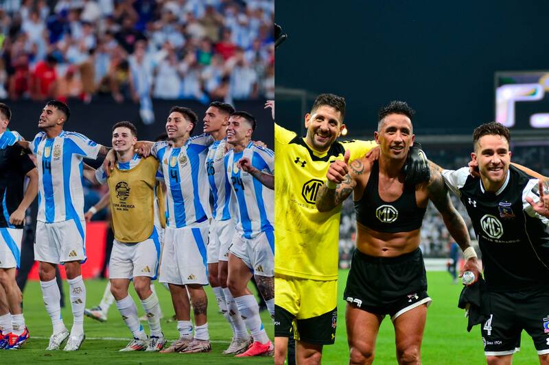 Agustín Orión visitó a Argentina en la previa de la final de Copa América.