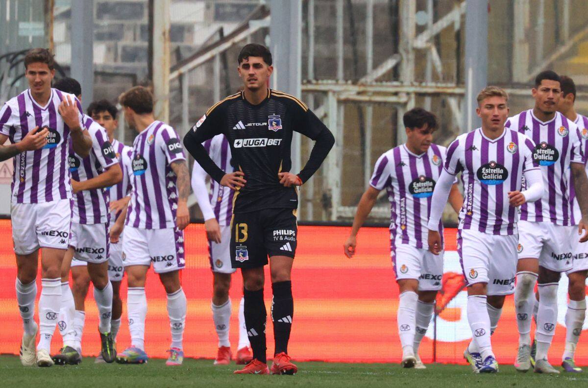 Otra derrota: Colo Colo cae nuevamente ante Real Valladolid en Desafío Centenario