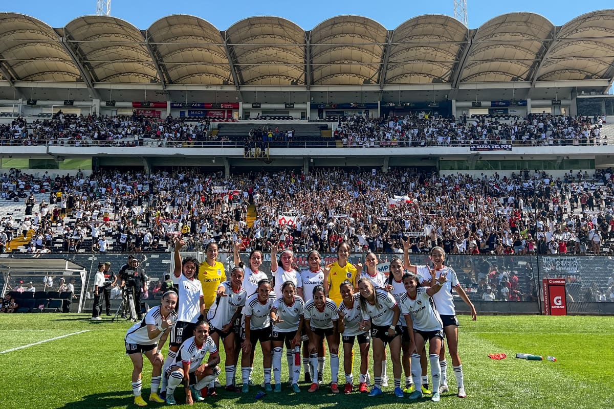 Cerca de 5 mil espectadores presenciaron en el Monumental la goleada de Colo Colo sobre Deportes Iquique. Foto y Video: Prensa Colo Colo.