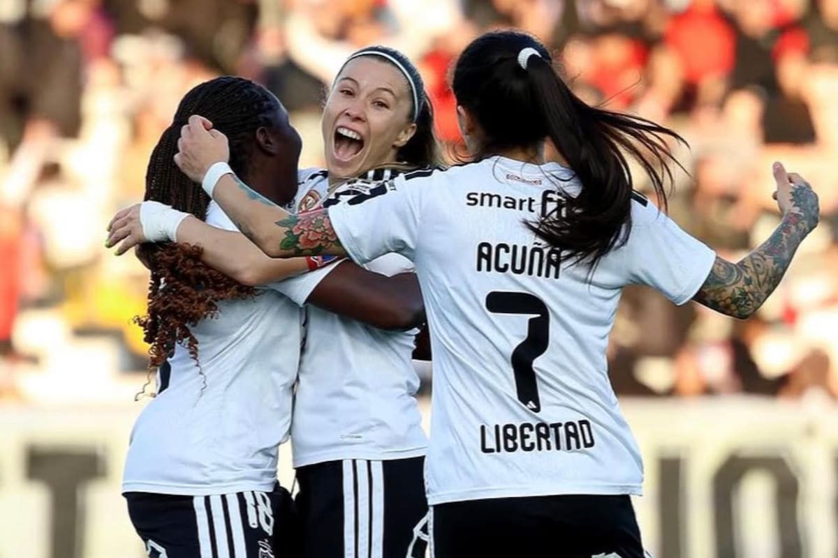 Las Albas golearon a la U por 4-0. Foto: Colo-Colo Femenino