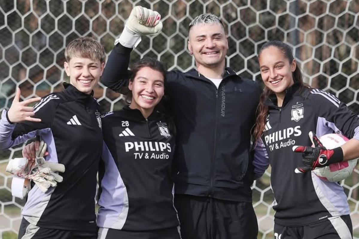 entrenando junto a Cristóbal Campos.