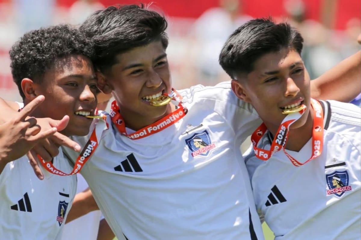 Los Albos ocupan cuatro de los primeros cinco puestos de los máximos goleadores del fútbol joven. Foto: Campeonato Chileno.