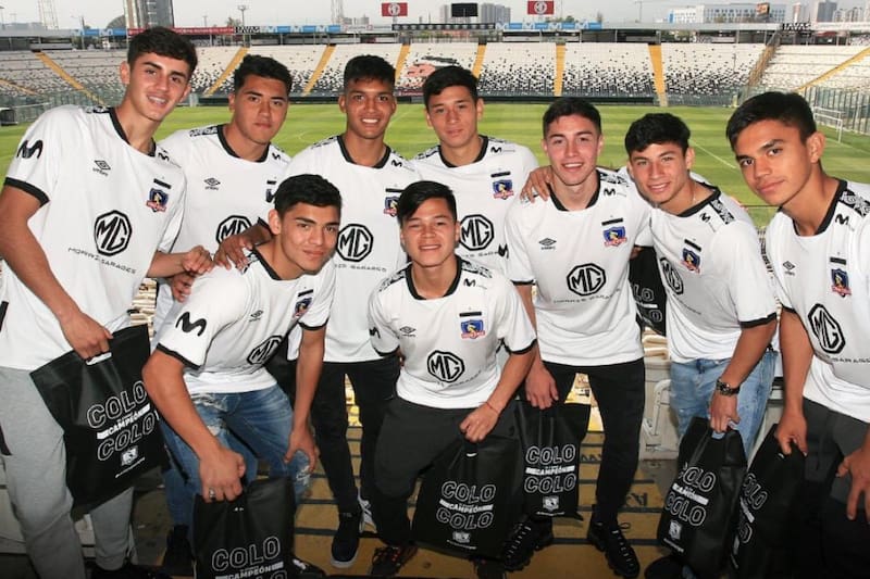 David Tati era uno de los jugadores de Colo Colo que jugaron el Mundial Sub 17 de Brasil 2019. Foto: Colo Colo Oficial.