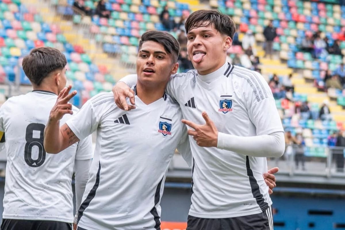 Los Albos golearon a Universidad de Chile en la final del torneo. Foto: Colo-Colo Fútbol Joven.