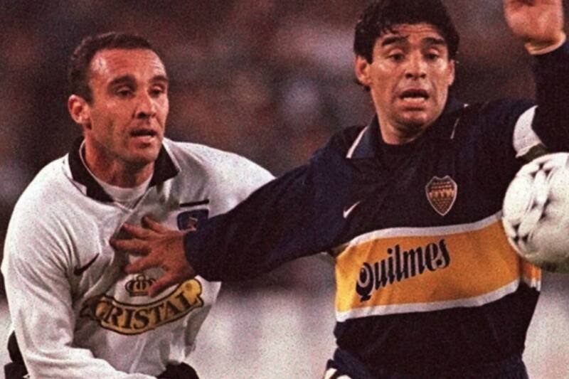 Uno de los triunfos más recordados de Colo Colo vs Boca Juniors fue en la Supercopa Sudamericana de 1997, ocasión en que Diego Maradona jugó en el Estadio Monumental. (Foto: Archivo)