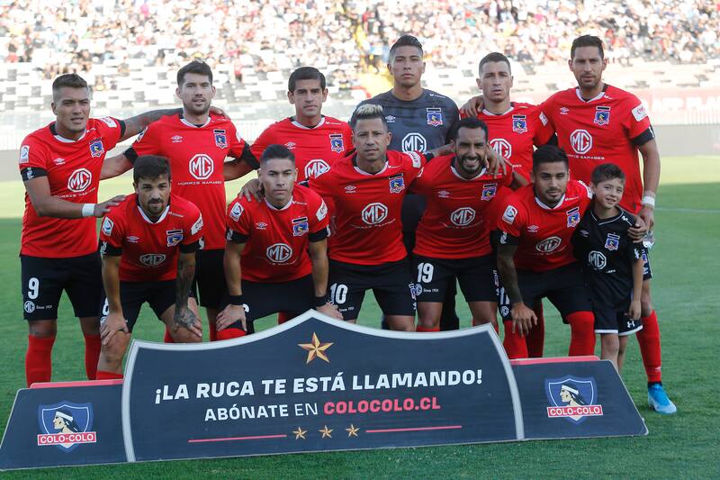 Equipo de Colo Colo que jugó contra Godoy Cruz en 2020
Foto: Marcelo Hernandez/Photosport