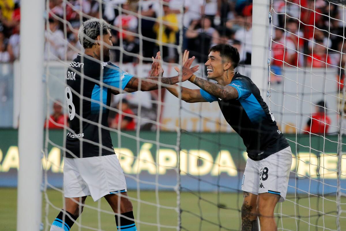 La Academia ganó en el Monumental con Solari como figura.