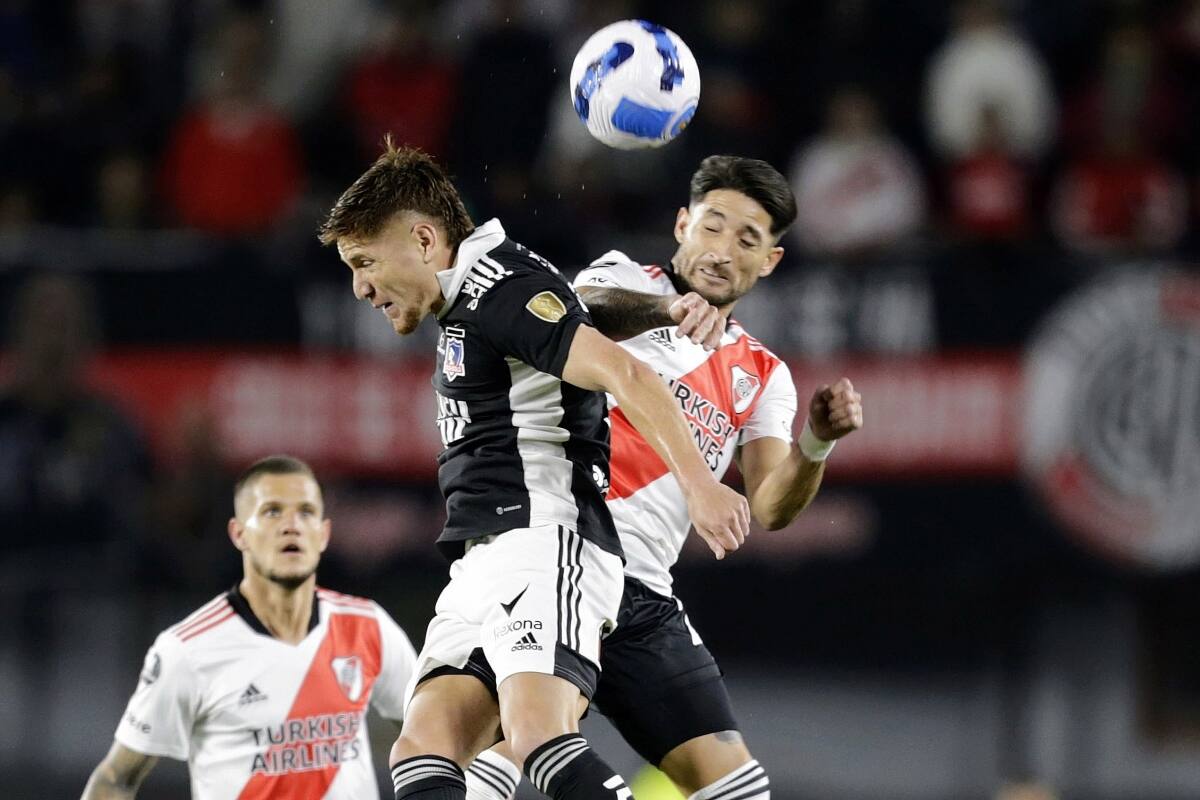 Colo Colo ante River Plate por la fase de grupos de la Copa Libertadores 2022