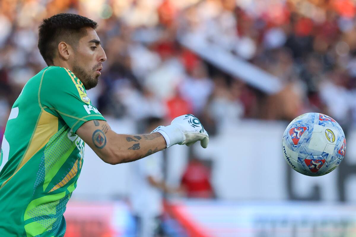 Gabriel Castellon en el Superclásico. Foto: Aton.