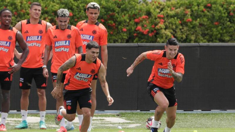 Mete miedo: la formación de Colombia para recibir a La Roja en Barranquilla