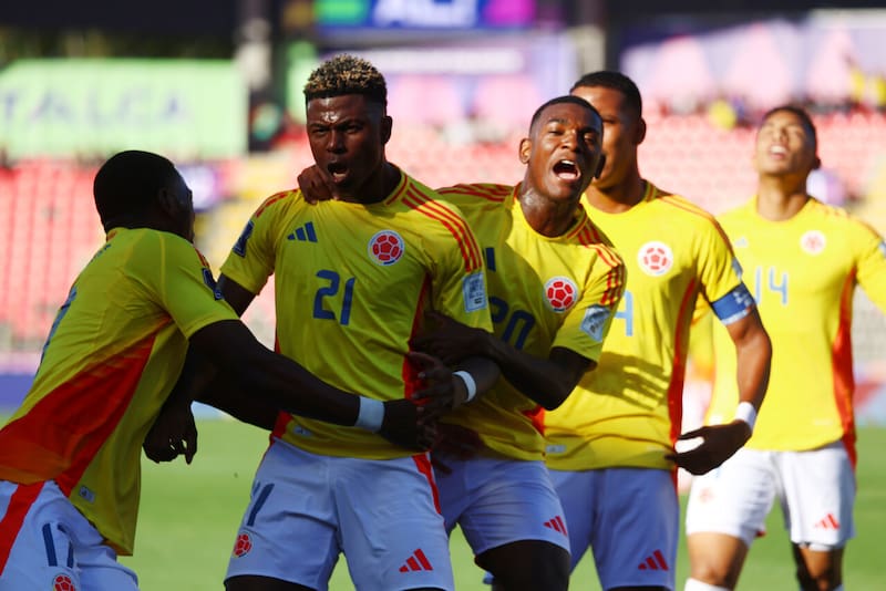 Derrotó por 3-1 a Sudáfrica en el Fiscal de Talca, por los octavos de final del Mundial Sub 20. Foto: Photosport