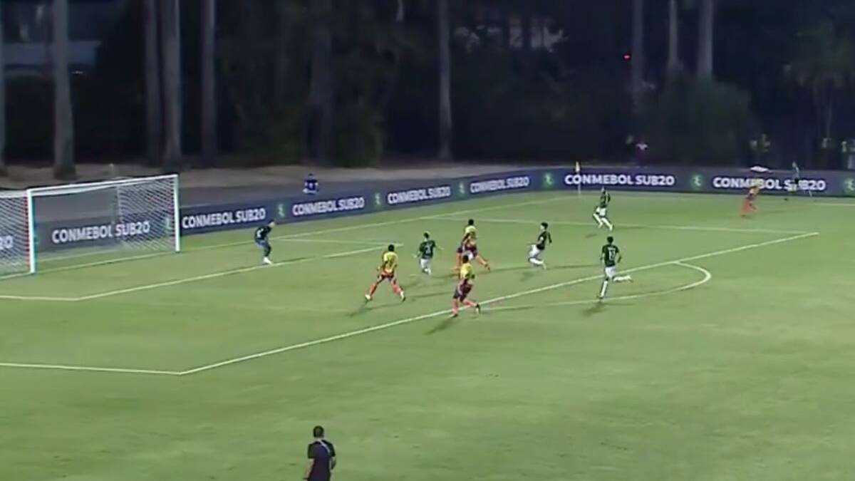 ¡Espectacular! Con este gol Colombia aseguró su clasificación al hexagonal final del Sudamericano Sub-20