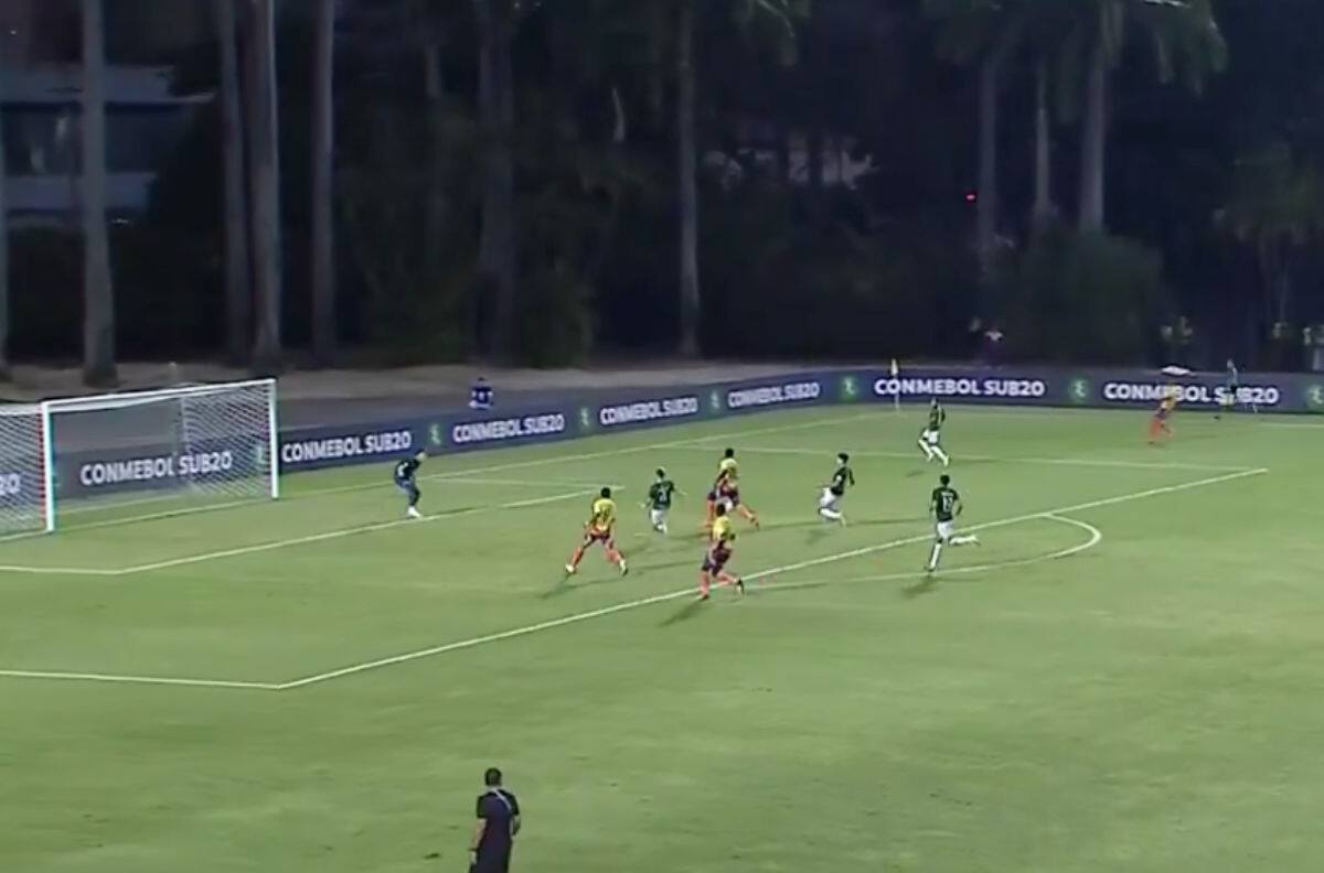 ¡Espectacular! Con este gol Colombia aseguró su clasificación al hexagonal final del Sudamericano Sub-20