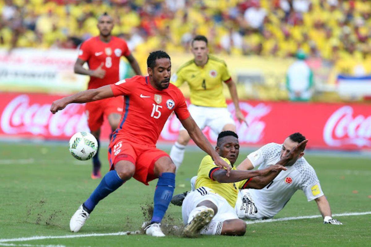 Colombia vs Chile en Barranquilla, rumbo a Rusia 2018, el único partido por los puntos que Wilton Sampaio le ha dirigido a La Roja.