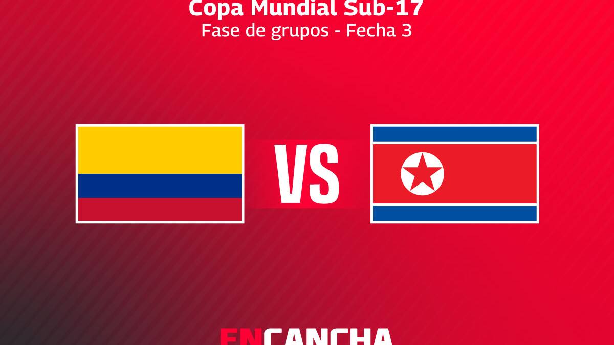 MARCADOR FINAL | Colombia 2 - Corea del Norte 0 por Mundial Sub 17