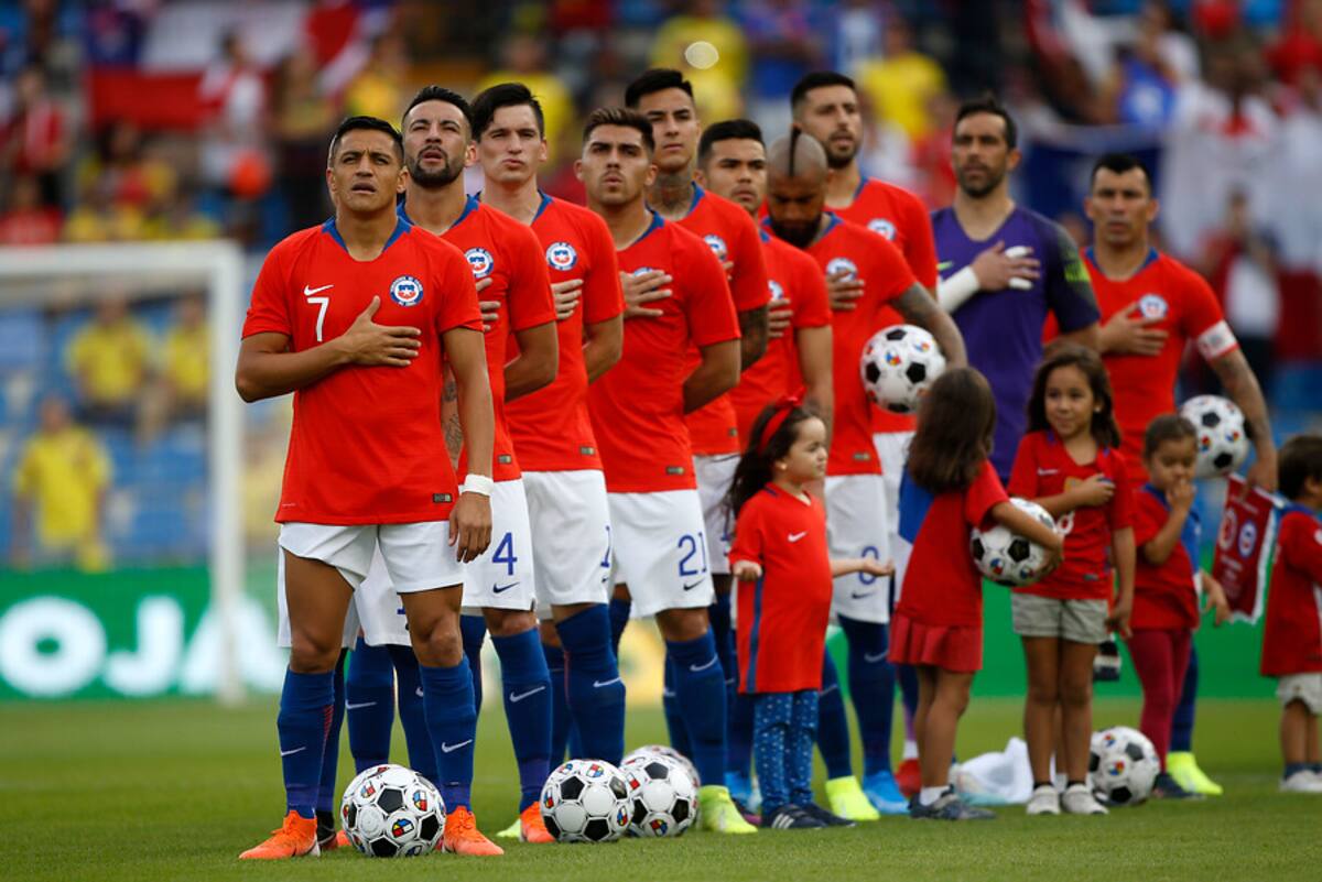 Columna futbolistas chilenos