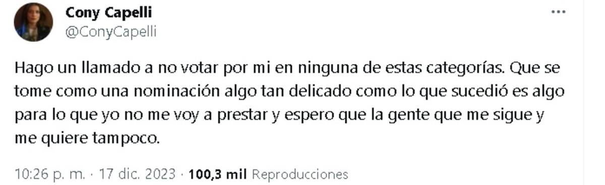 Créditos: X