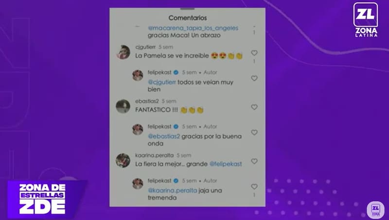 Comentario de Felipe Kast. Créditos: Pantallazo CHV