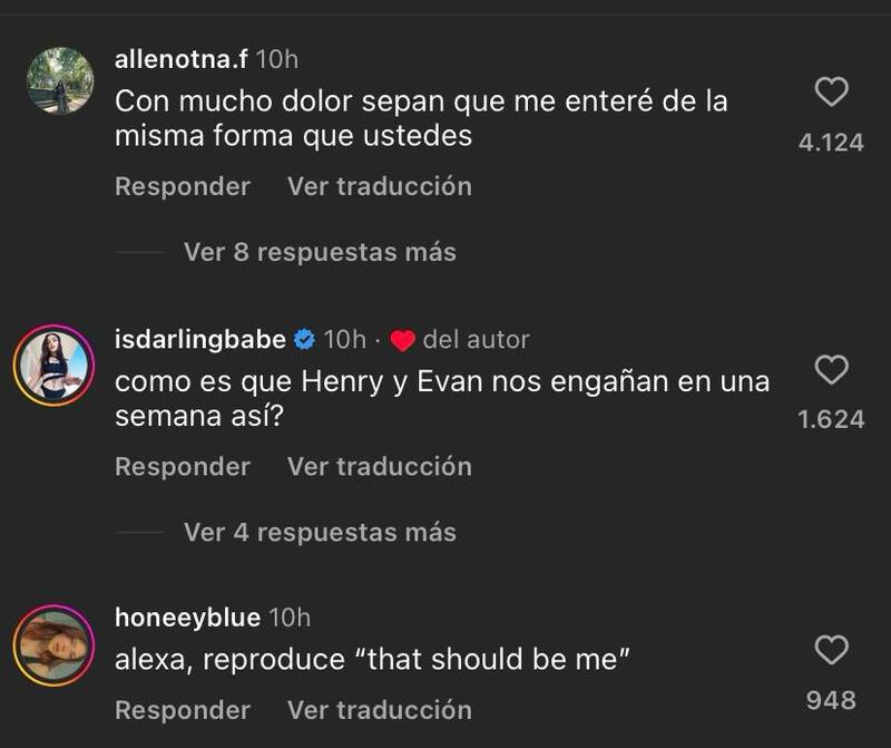Comentarios ante noticia del embarazo de Natalie Viscoso y Henry Cavill.