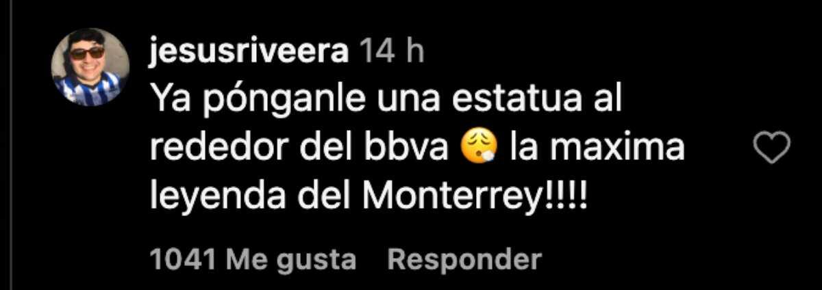 En el Instagram de Rayados de Monterrey.