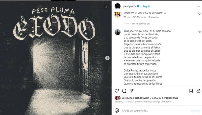 son principalmente críticas después de cancelar su gira por Latinoamérica.